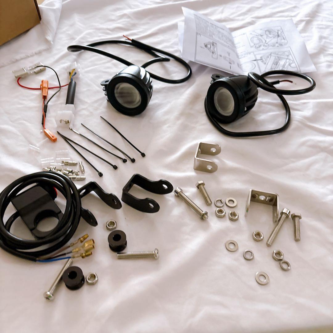 ☆LEDシャトルビームキット CT125ハンターカブ クリア 2灯 ライト