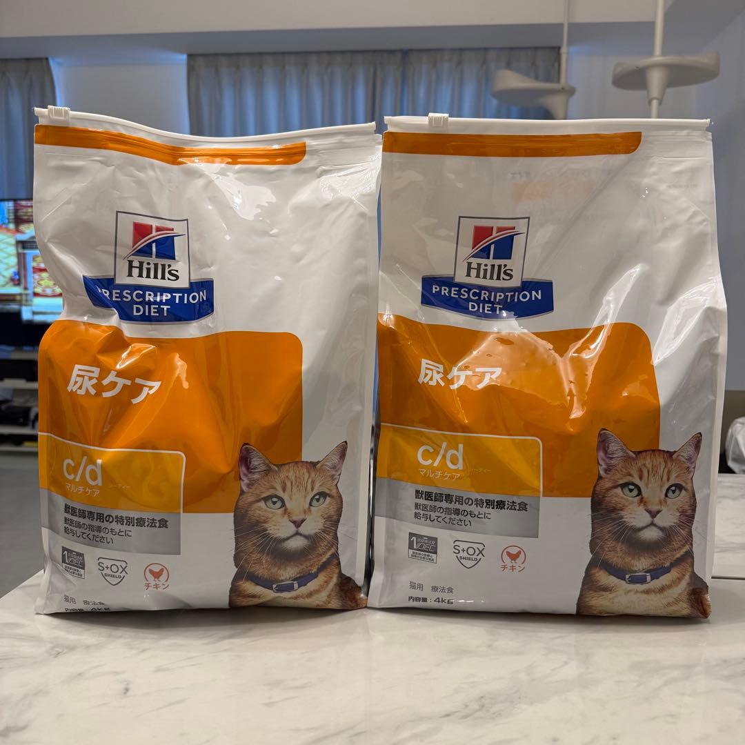ヒルズ サイエンス・ダイエット 尿ケア c/d マルチケア チキン入り4kg