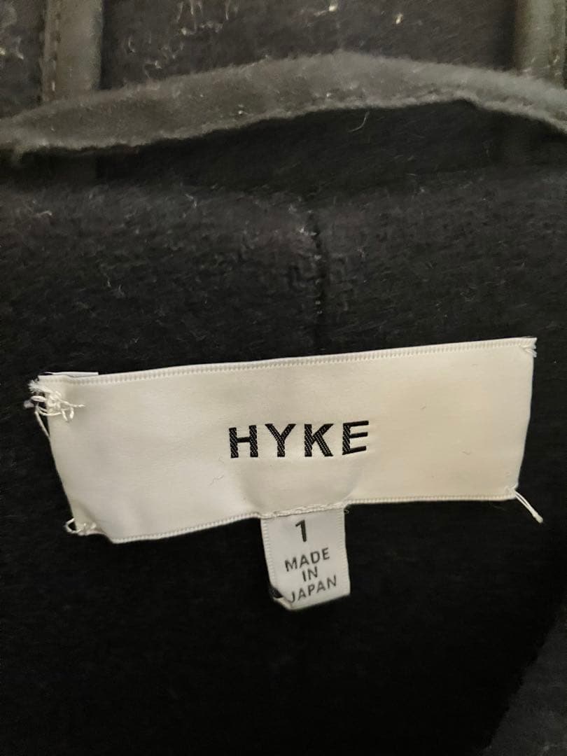 HYKE ダッフルコート　ネイビー　Sサイズ