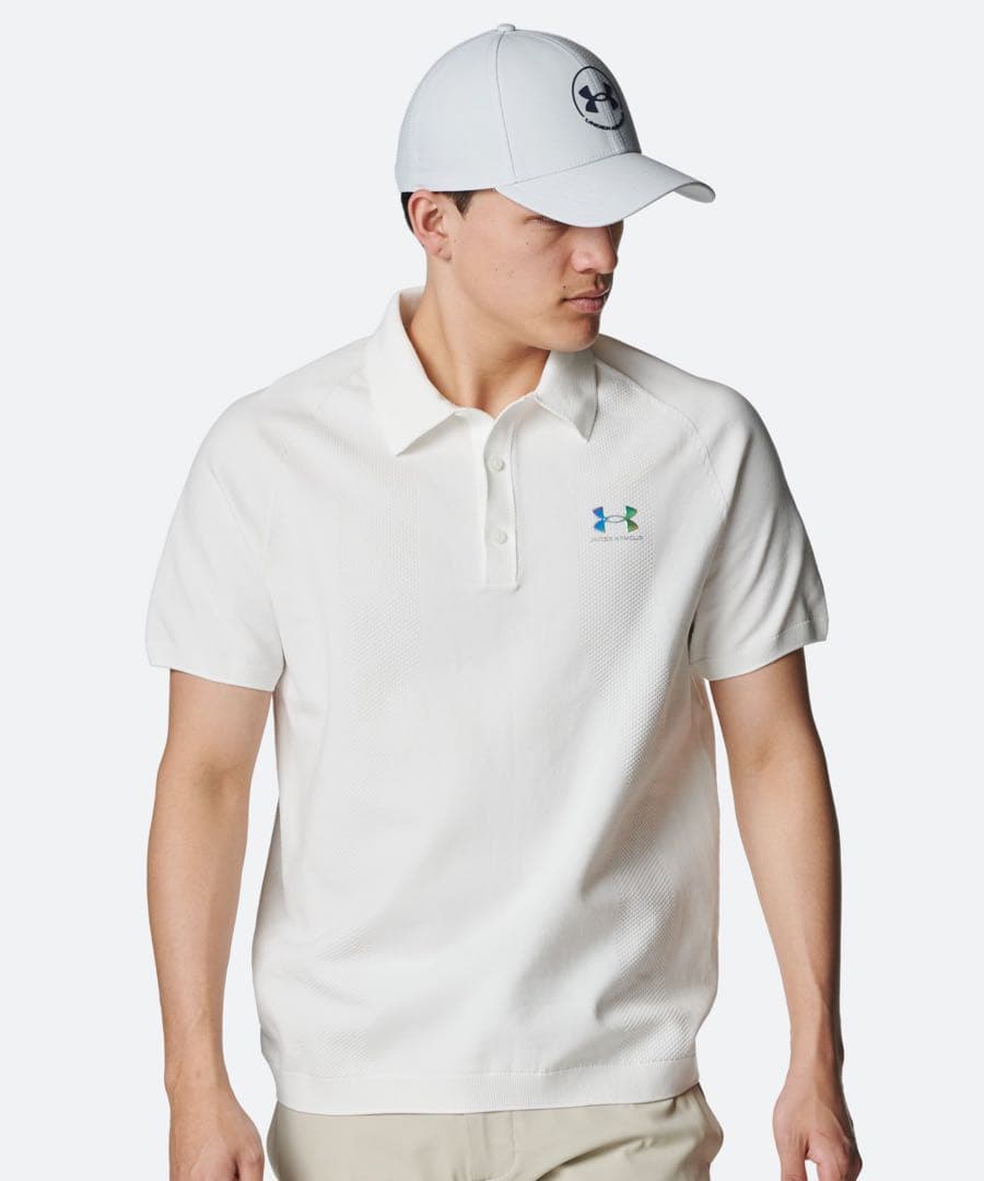 UNDER ARMOUR ゴルフシャツ ポロシャツ　L ホワイト　新品未使用