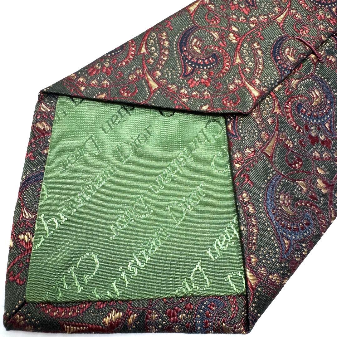 新品未使用 ChristianDior ディオール ネクタイ シルク100％