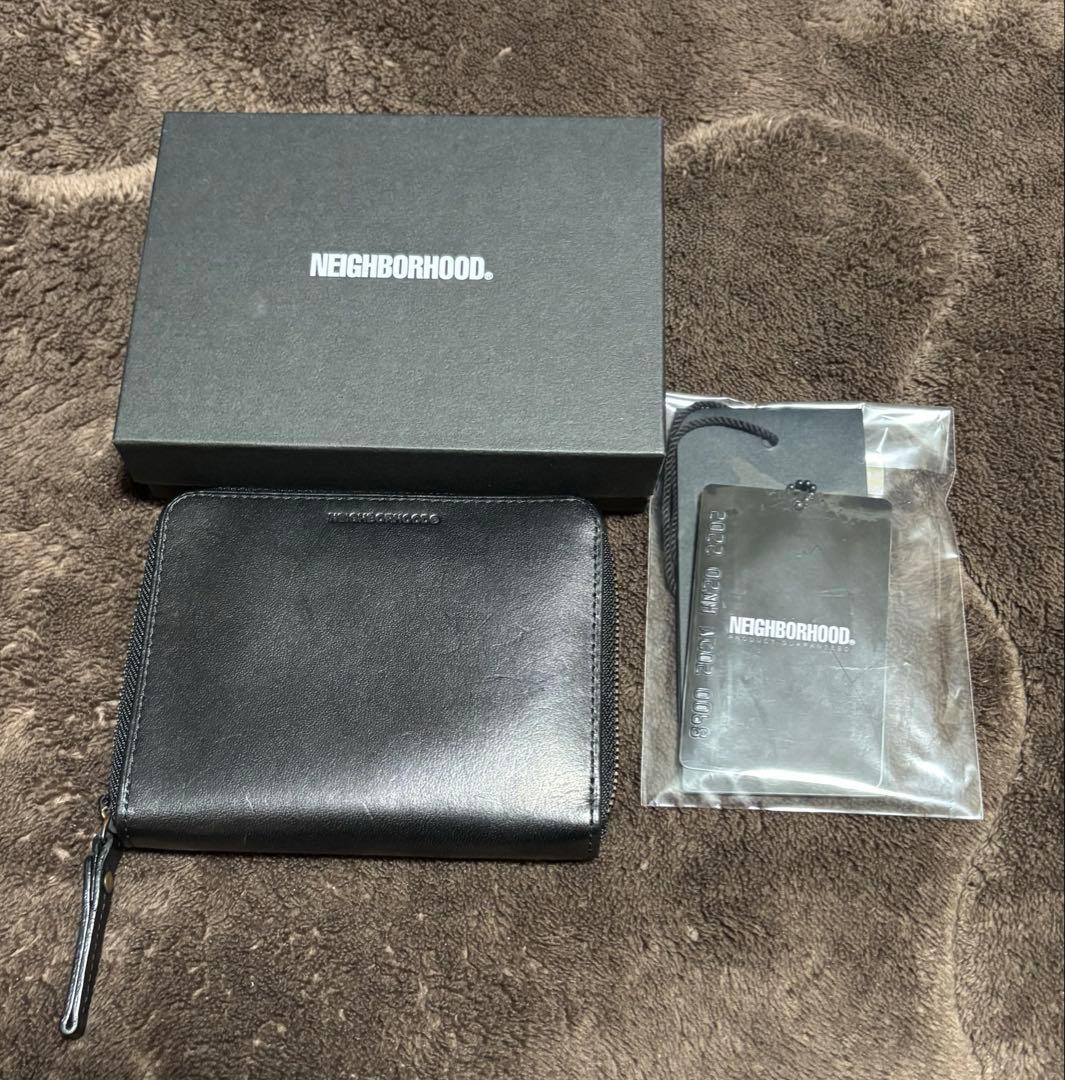 22AW NEIGHBORHOOD PORTER 財布 ウォレット 黒