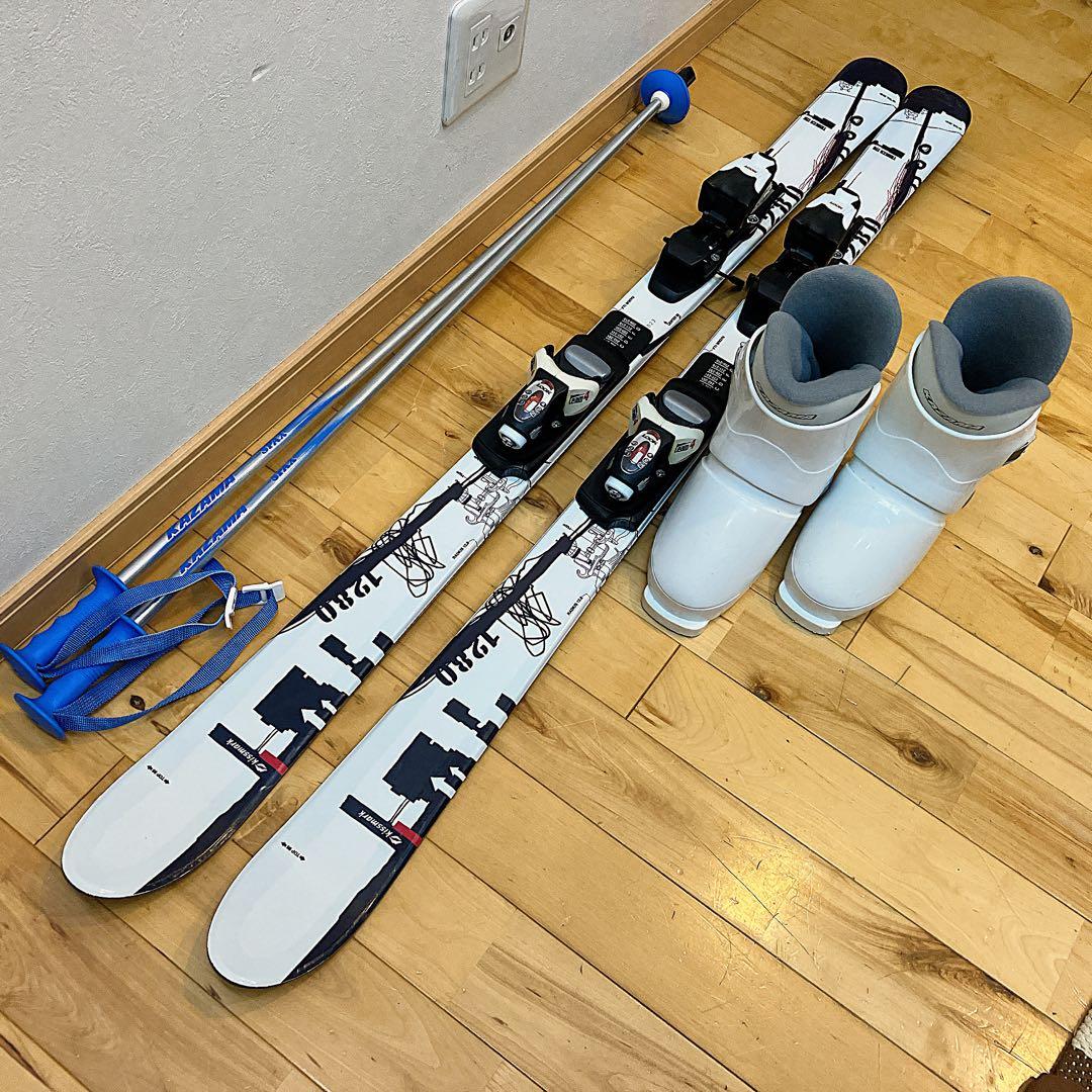 Kissmark キスマーク スキーセット　トラベッカ 128cm ブーツ4点