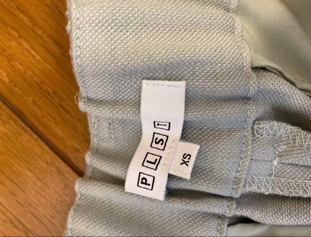 PLST パンツスーツ グリーン X S