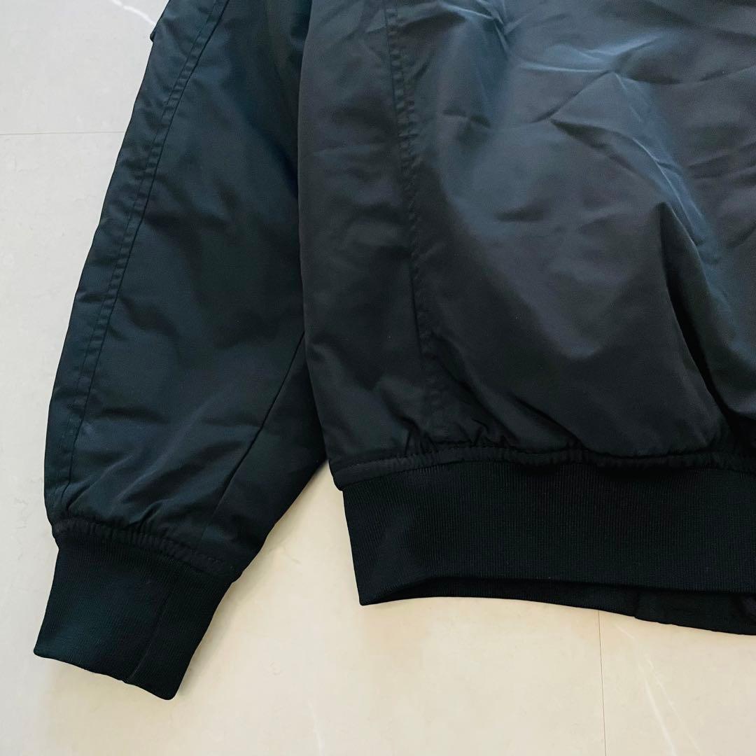 PULL&BEAR プレイステーション　胸元刺繍　 MA-1 ブラック　M