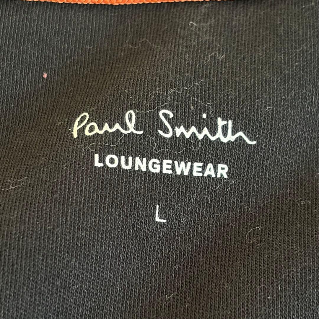 極美品　現行　ポールスミス　カーディガン　マルチカラー　ブラック　黒　L