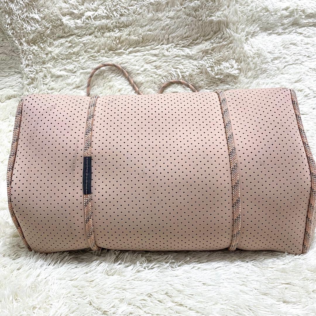 ステイトオブエスケープ トートバッグ 大容量 ポーチ　ブラッシュ ピンク　保存袋