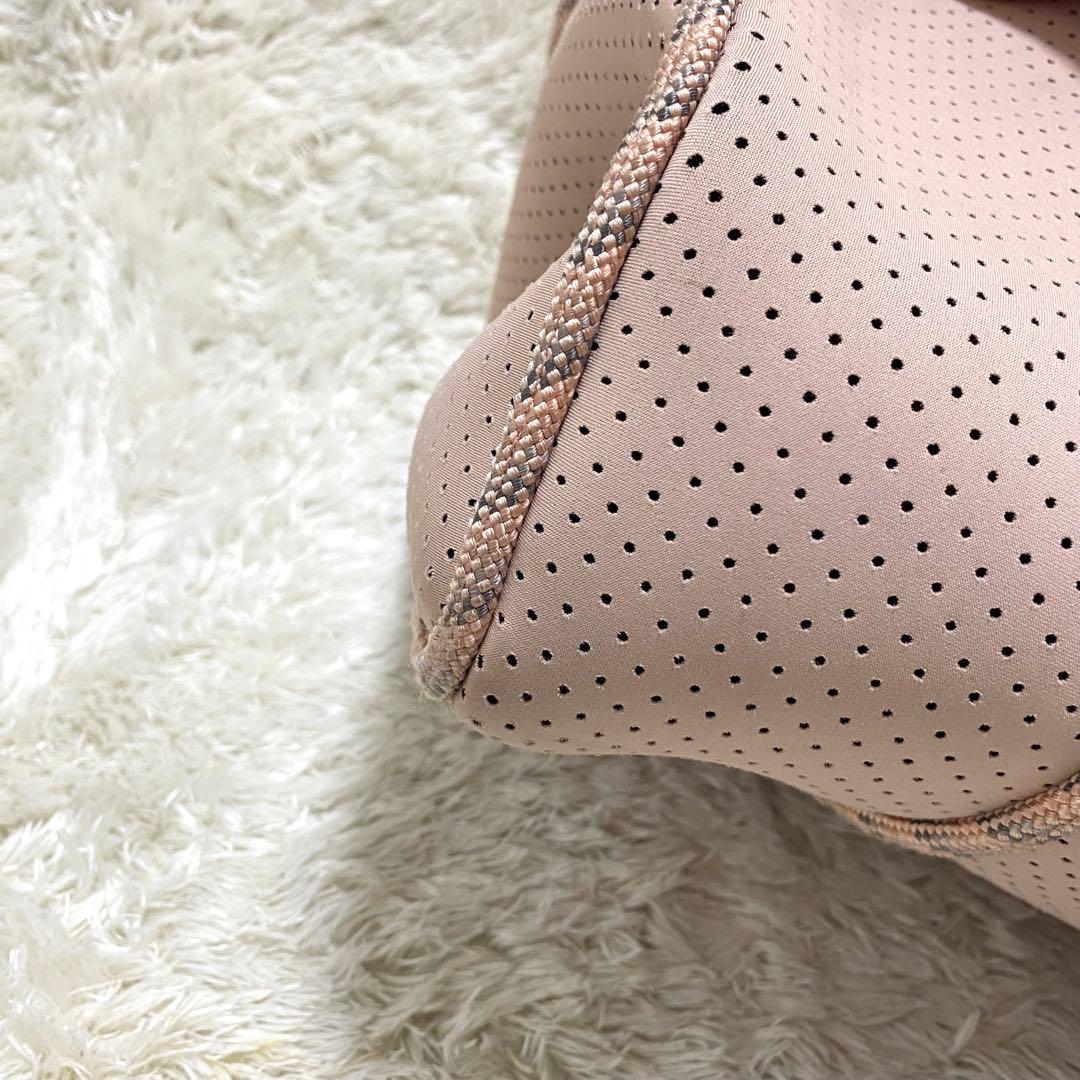 ステイトオブエスケープ トートバッグ 大容量 ポーチ　ブラッシュ ピンク　保存袋