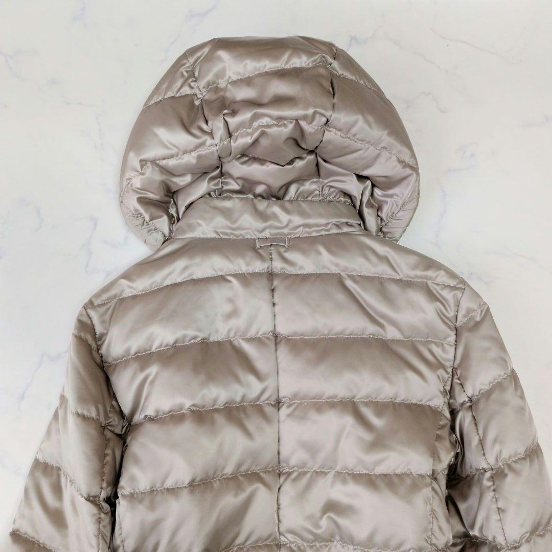 エスマックスマーラ ダウンコート ロング リバーシブル ベルト 36 4way