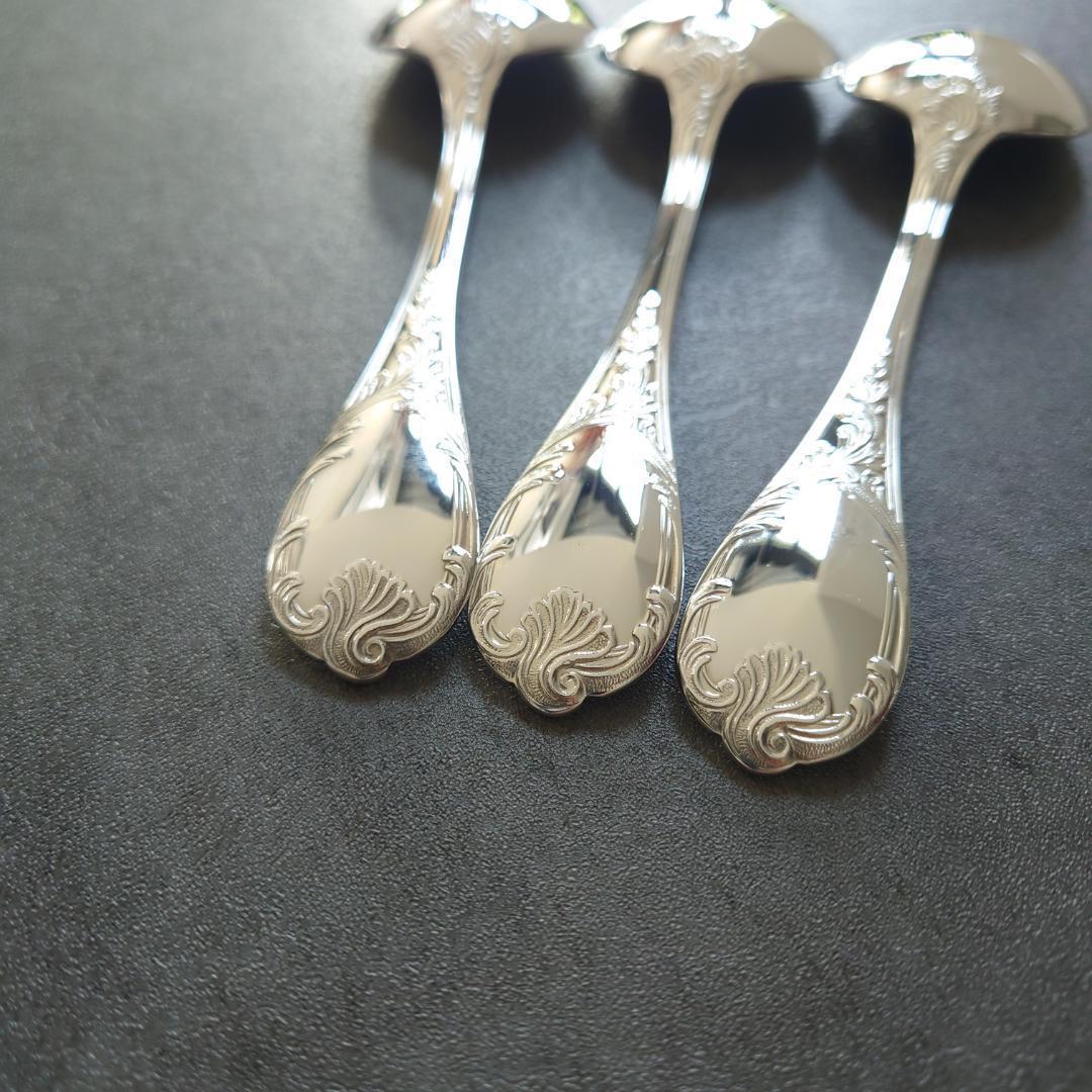 希少 美品 クリストフル マルリー コンソメスプーン 未開封含む 6点