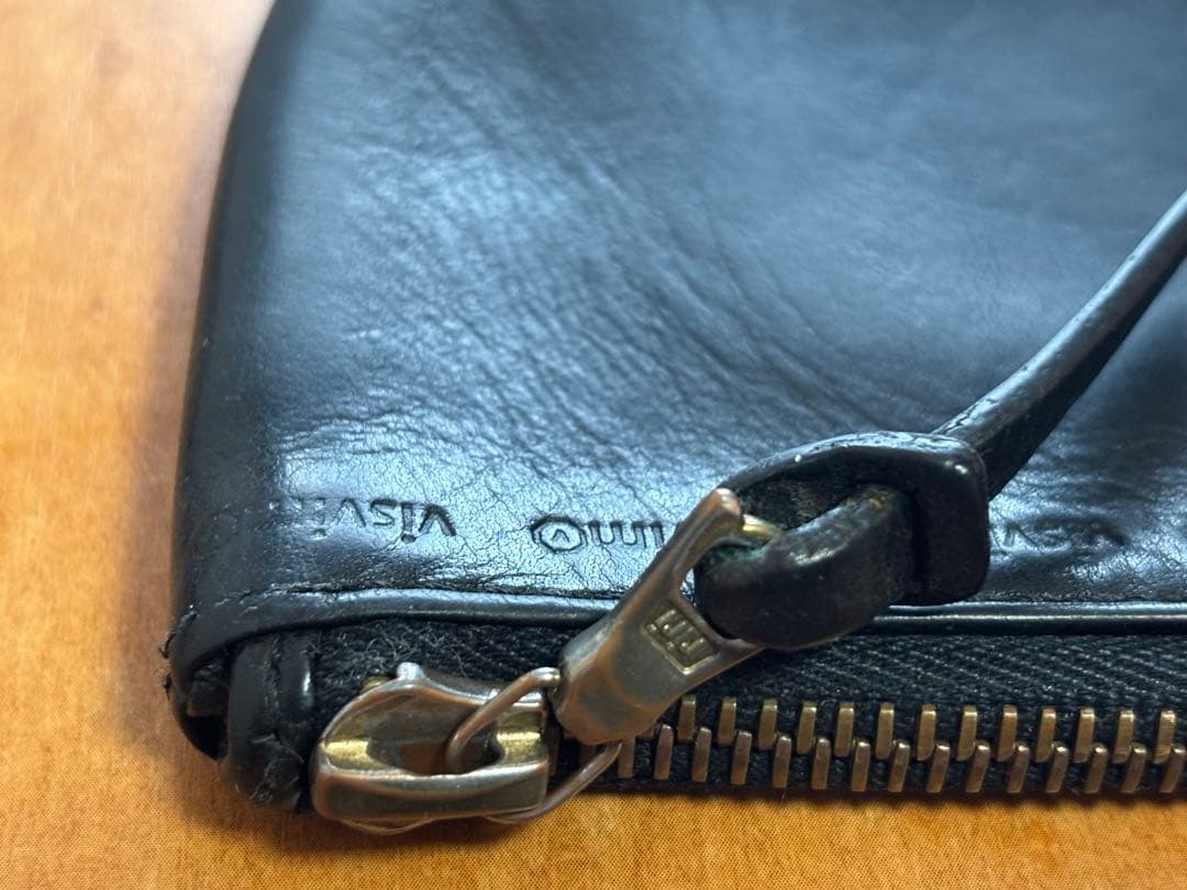 visvim LEATHER WALLET ブラック