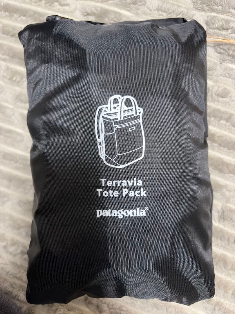 新品 patagonia Terravia Tote Pack ブラック 24L