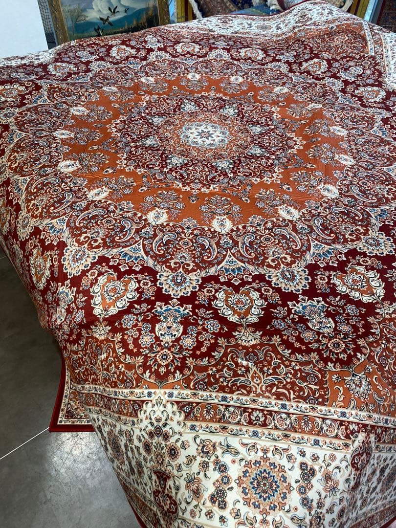 ウォッシャブル　シルキータッチ　カーペット　3畳