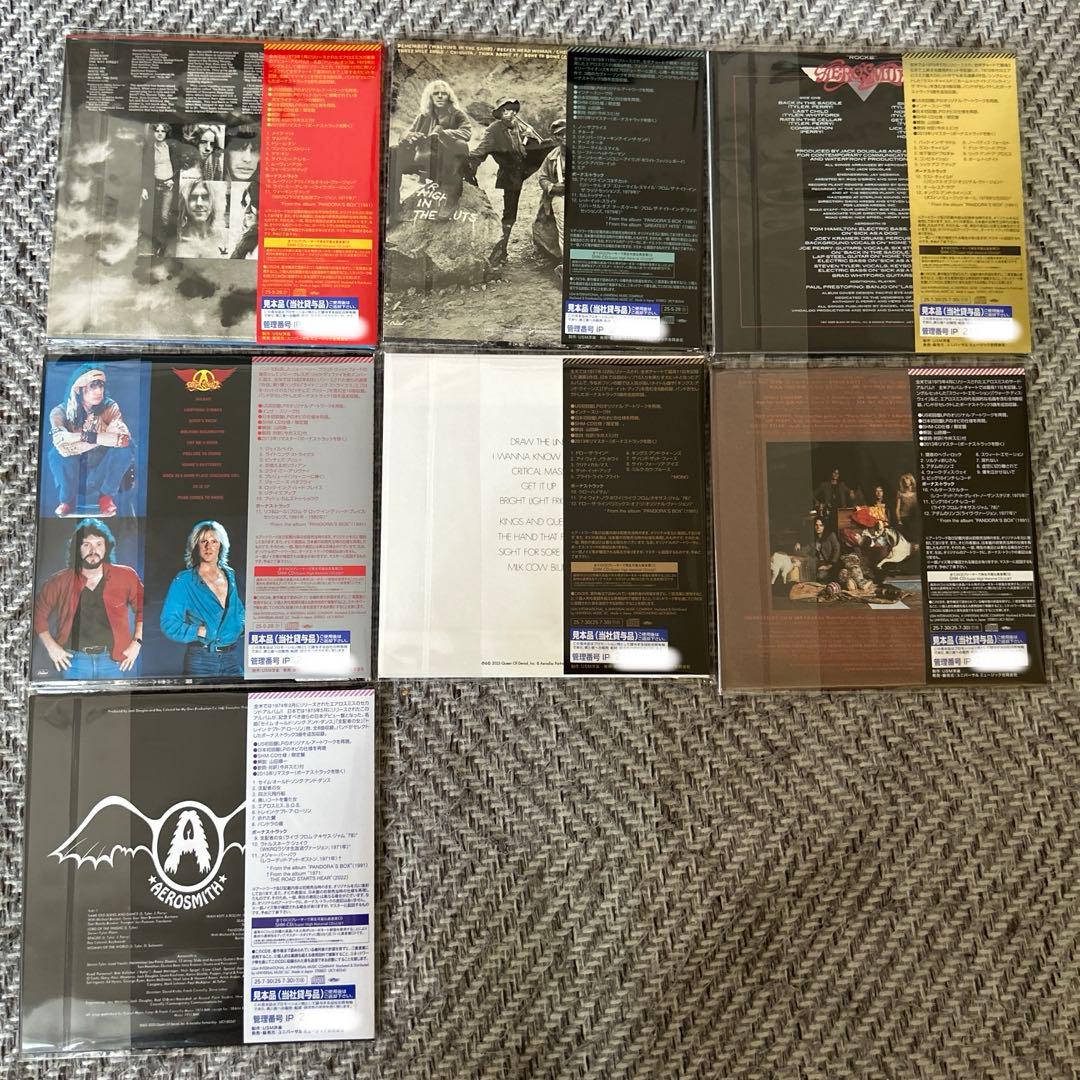エアロスミス　CD ［見本品］　まとめ売り