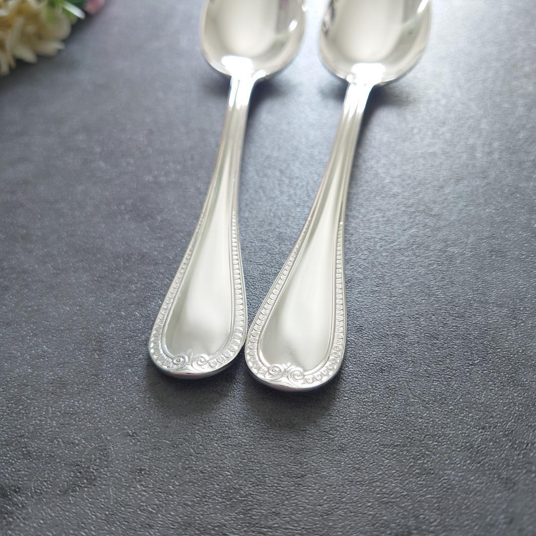 美品 クリストフル マルメゾン ティースプーン 2点