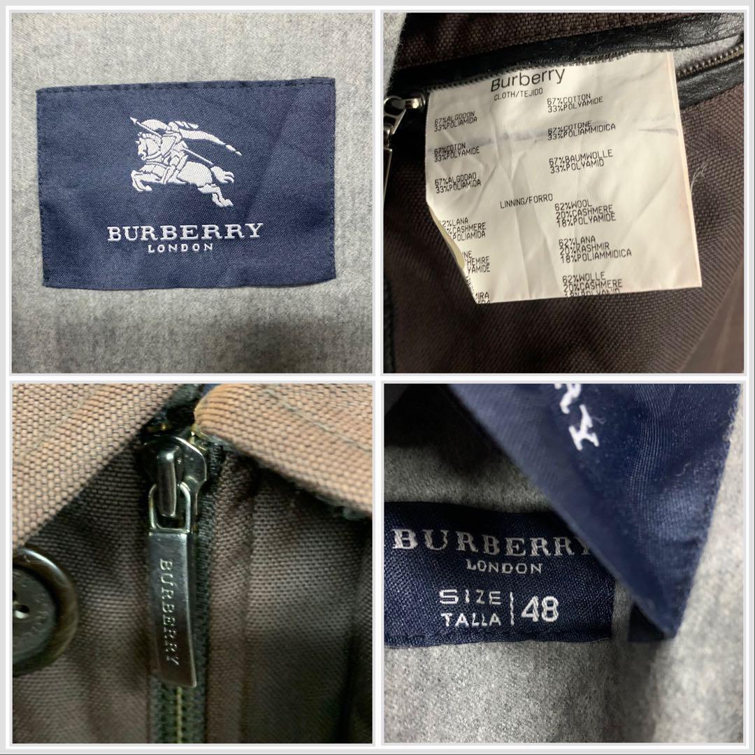 【激レアL☆EURO輸入90s】バーバリーロンドン コットンナイロンジャケット