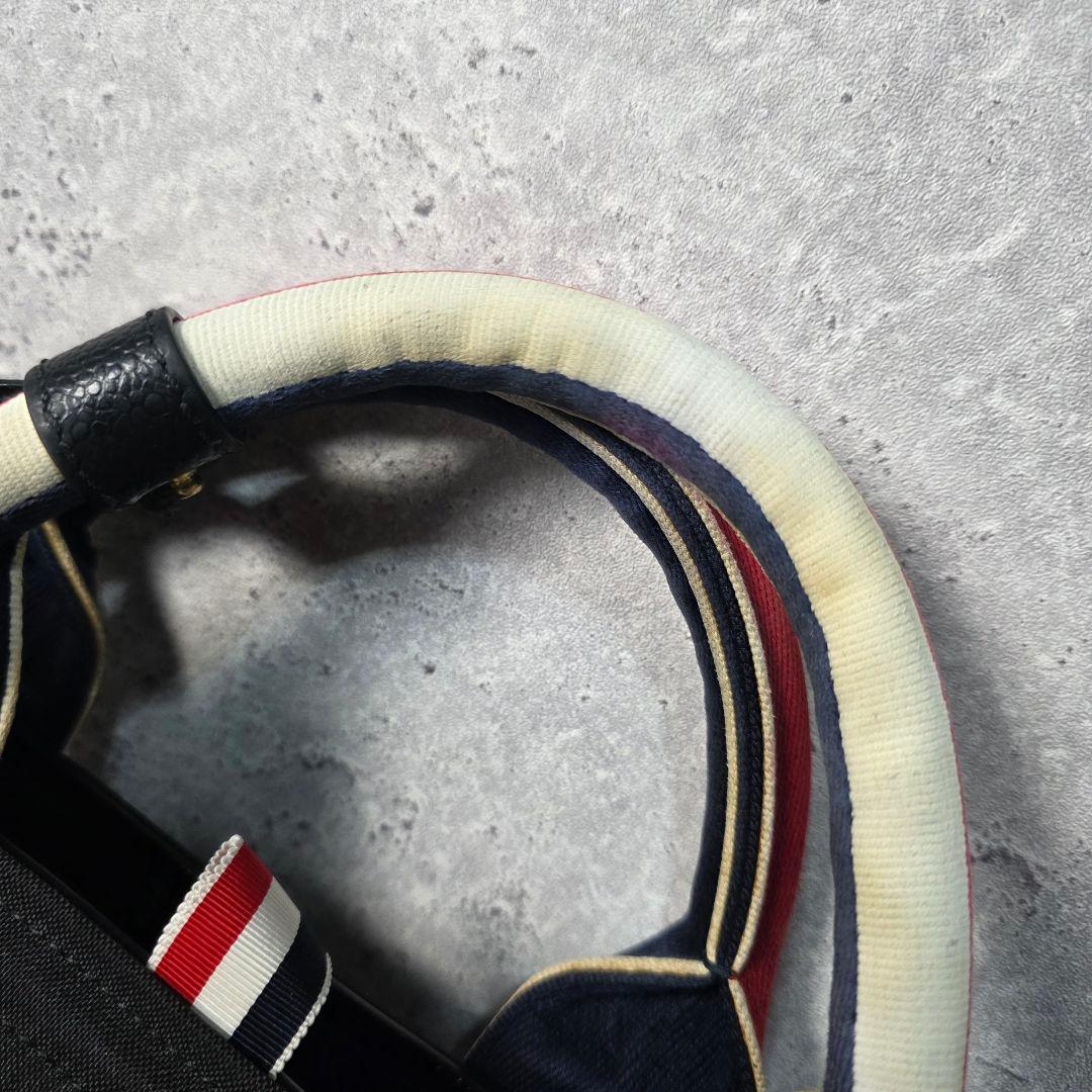 Thom Browne トムブラウン ナイロン トートバッグ ブラック