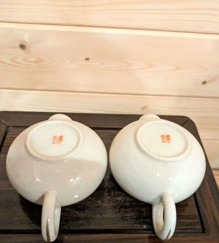 橋本　陶正山　薩摩　急須　双　薩摩焼　未使用品