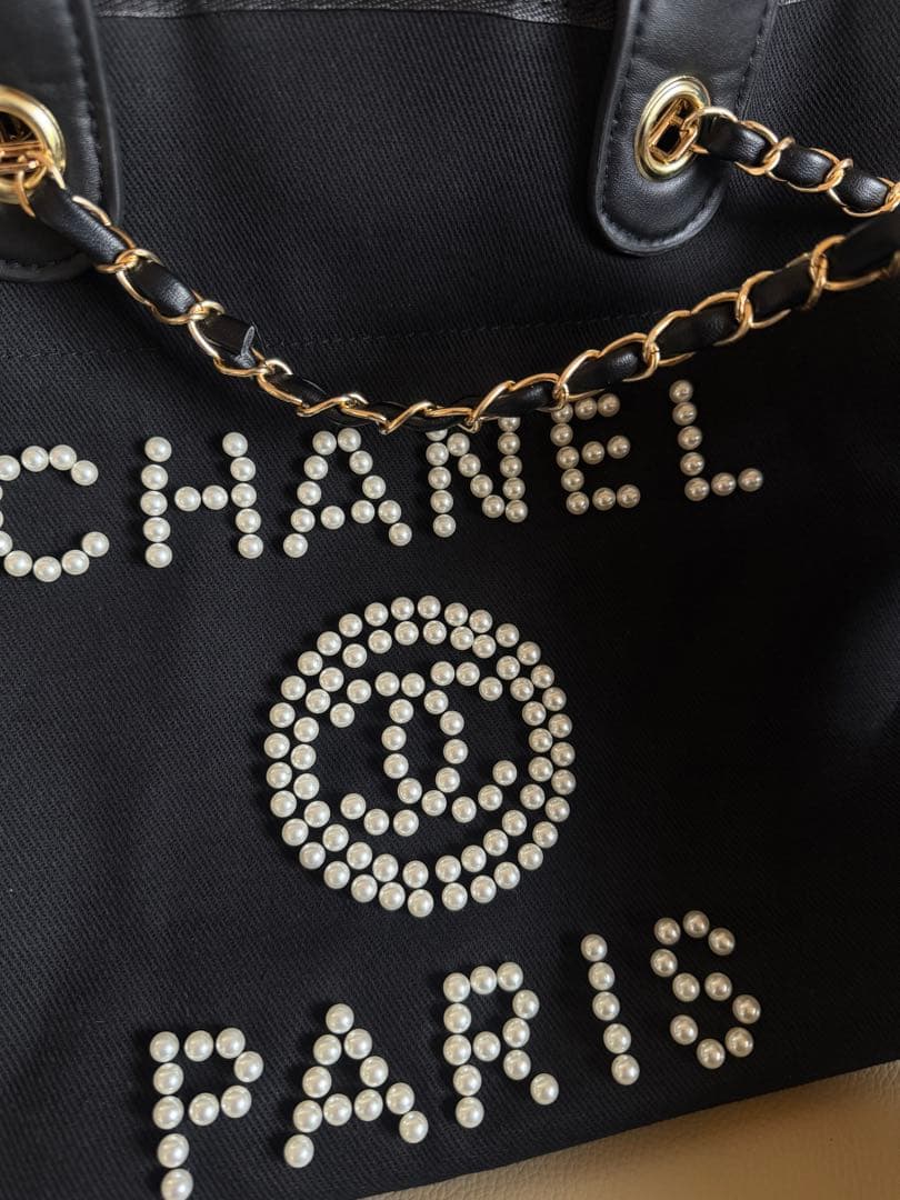 CHANEL ブラックトートバッグノベルティ