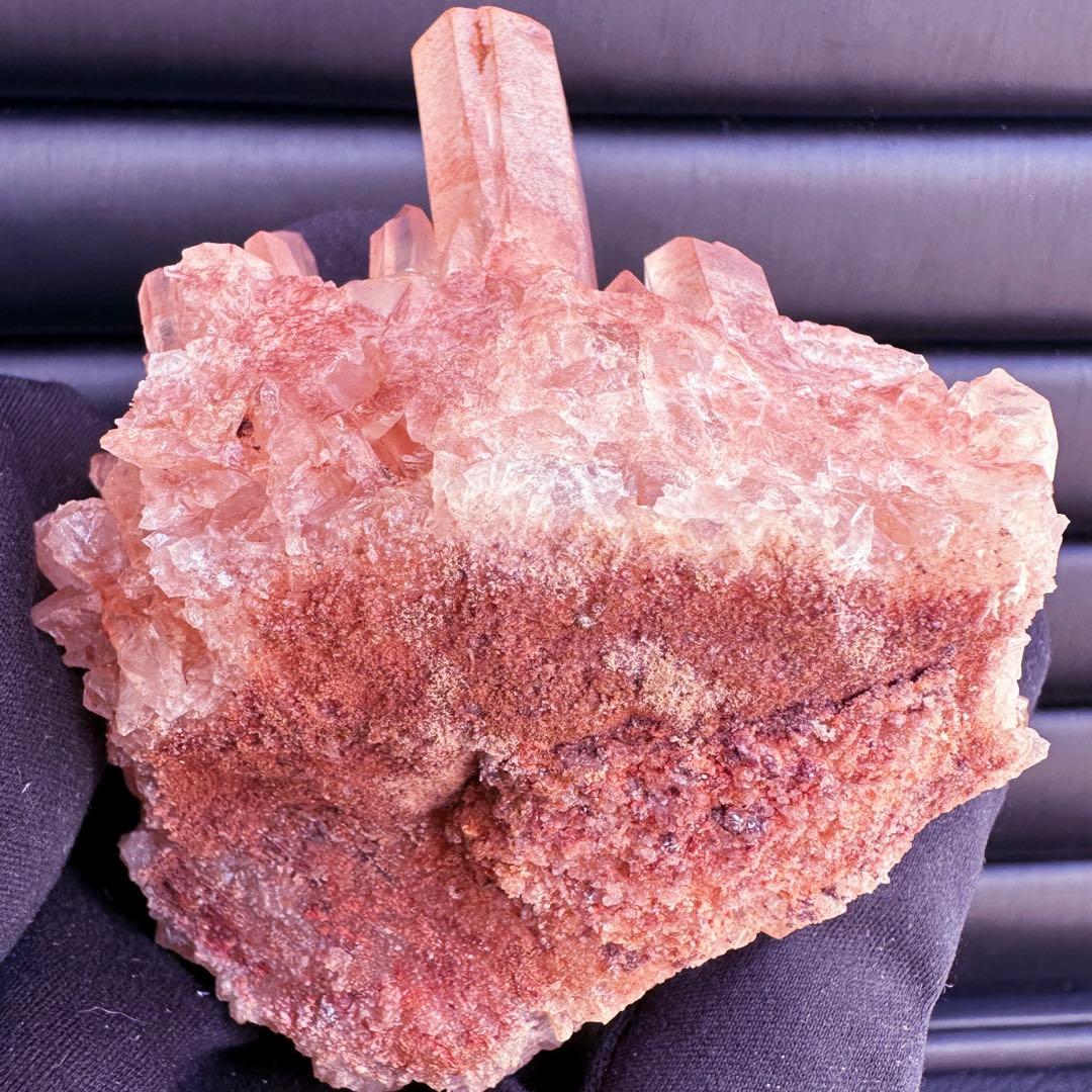 爆レア❗️浄化❗️超綺麗♡超強いパワー ピンク ヒマラヤ クラスター天然石A1553