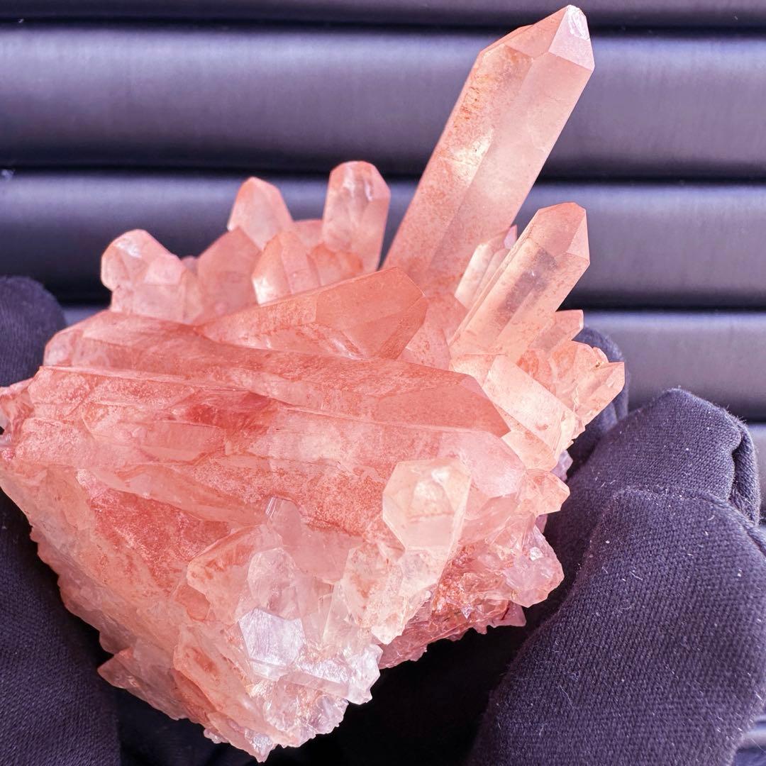 爆レア❗️浄化❗️超綺麗♡超強いパワー ピンク ヒマラヤ クラスター天然石A1553