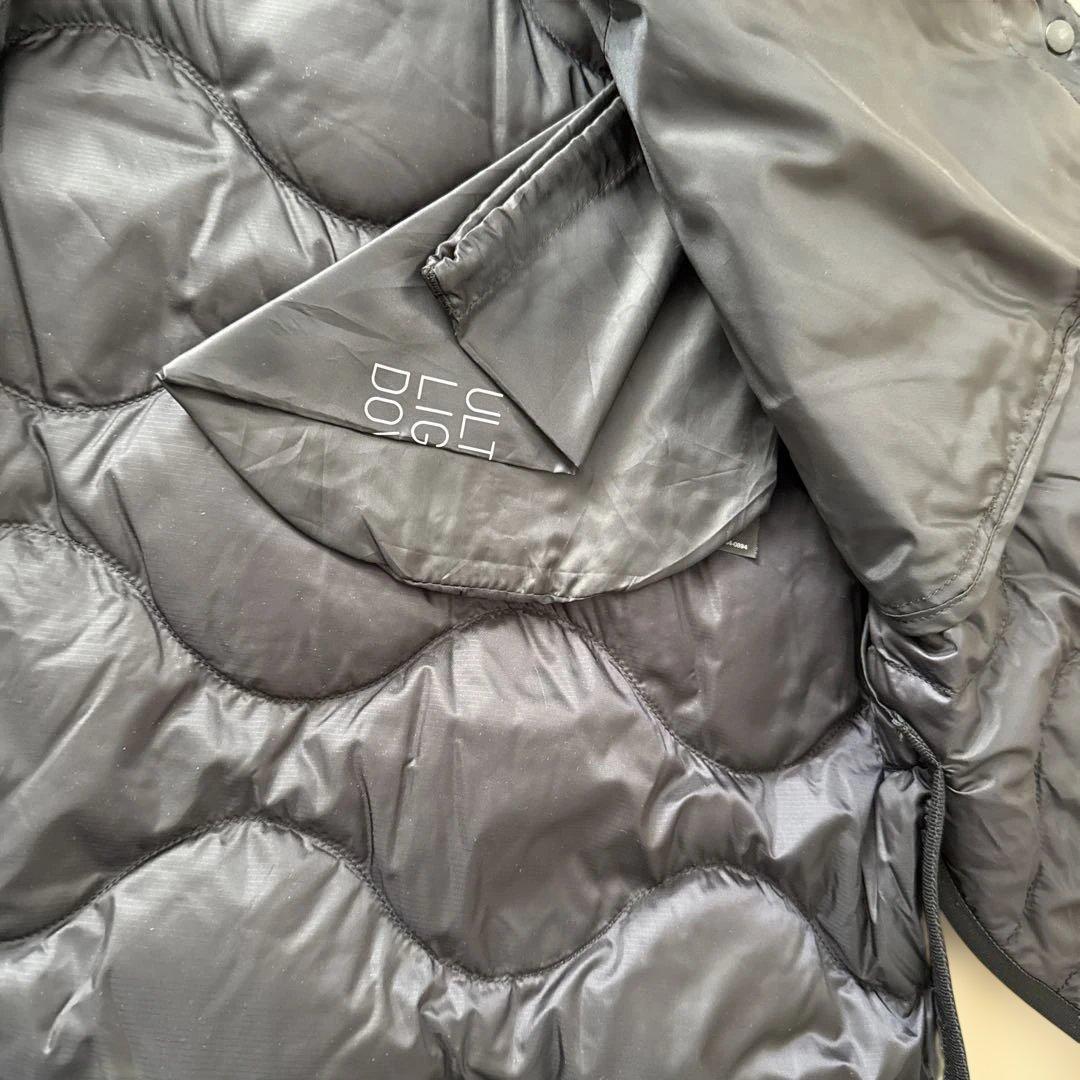 ウルトラライトダウンロングベスト ブラック　UNIQLO ユニクロ　Lサイズ