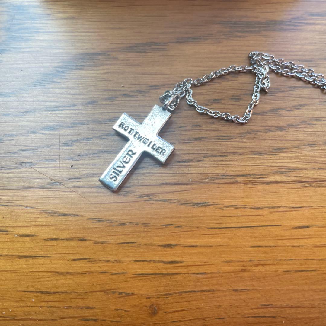 シルバー クロスネックレス ROTTWEILER