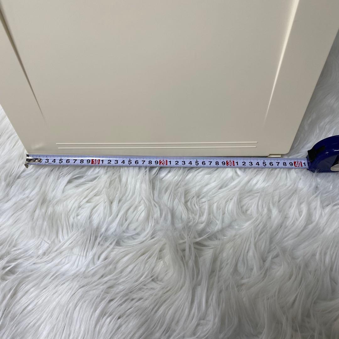 Tupperware スーパーチェスト ミニ 引出し２段 アイボリー白系