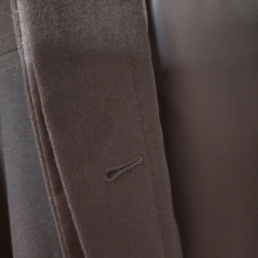 美品　セオリーリュクス　カシミヤロングコート　フォックスファー