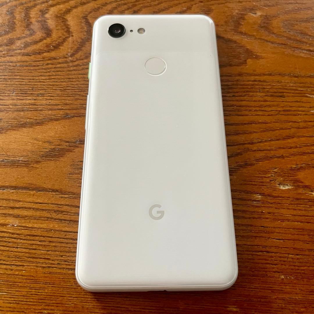 美品 Google pixel3 64GB Clearly White