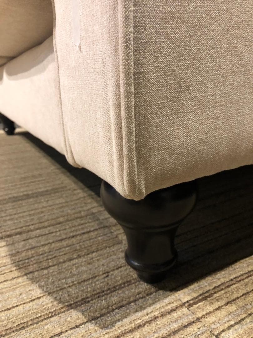 【福岡市限定】【展示品・未使用品】2人掛けソファ クッション付き