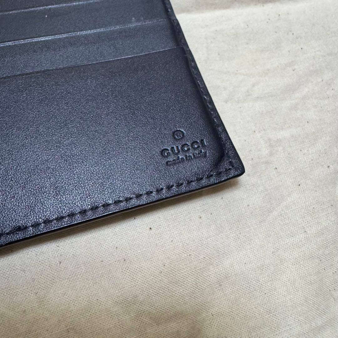 GUCCI ネイビー マネークリップ