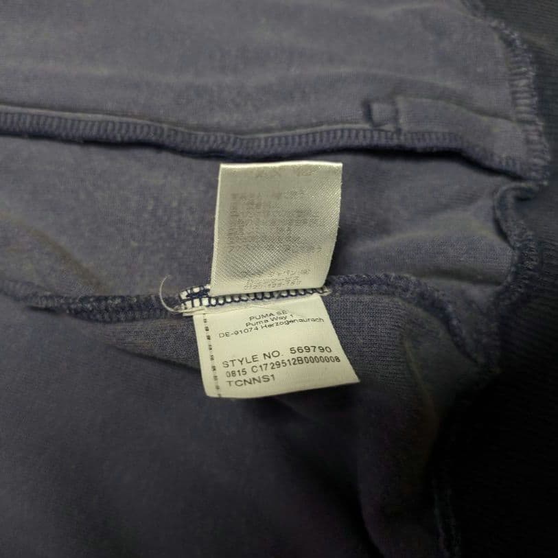 【PUMA】希少00sラインストーンロゴ・ベロア生地セットアップ　パープル