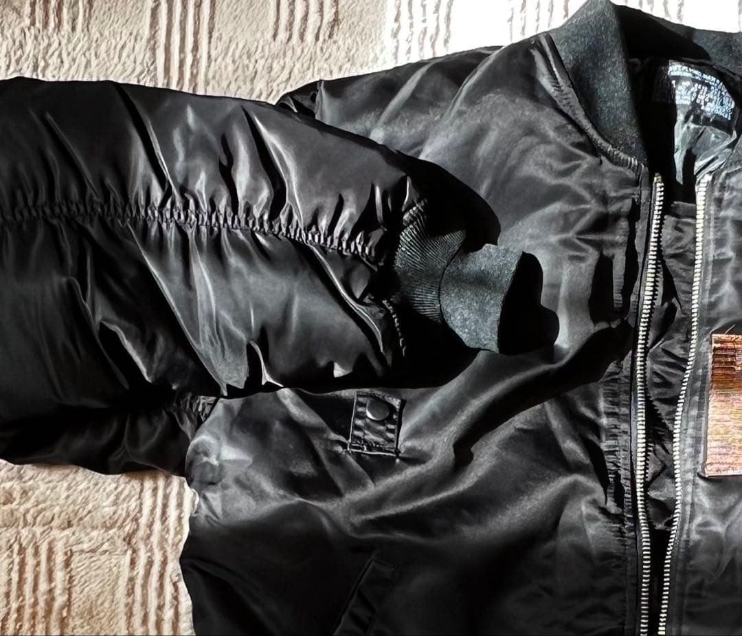 新品ブラックUS AIR FORCE MA-1 Ver1. Lサイズ