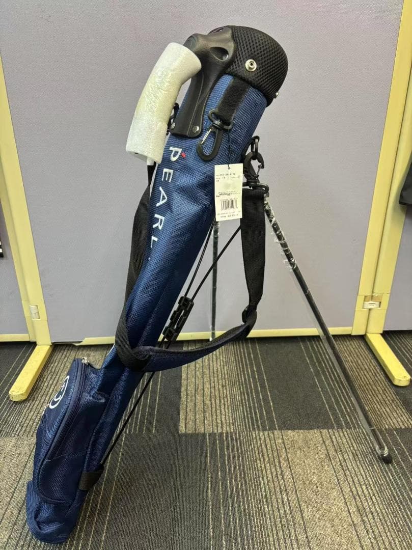 PEARLY GATES セルフスタンドバッグ/ネイビー