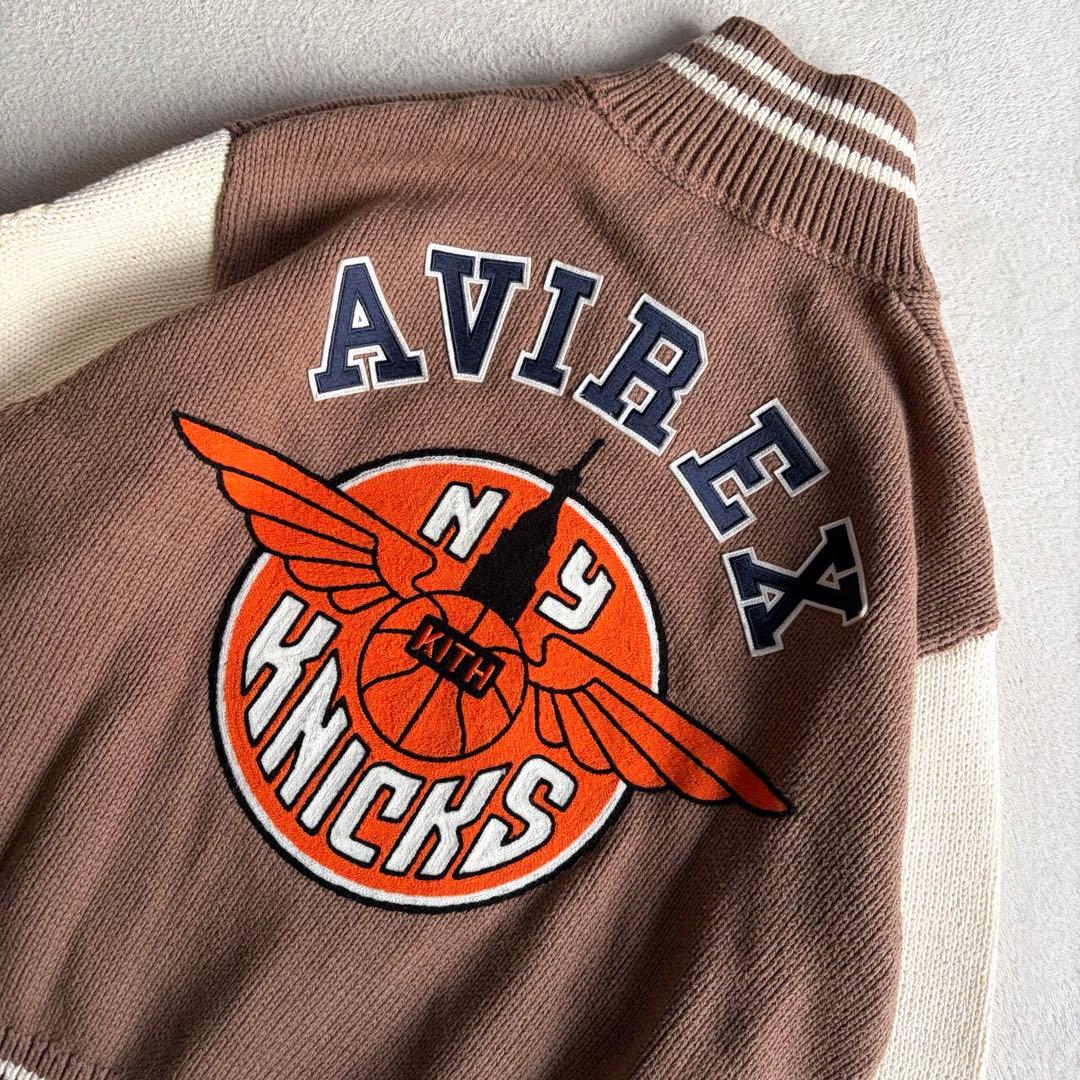 ダイアモンドフユカイ KITH AVIREX ニット ジャケット