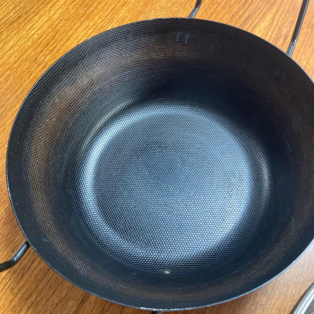 la base/ラバーゼ/IH対応・鉄揚げ鍋セット（28cm）