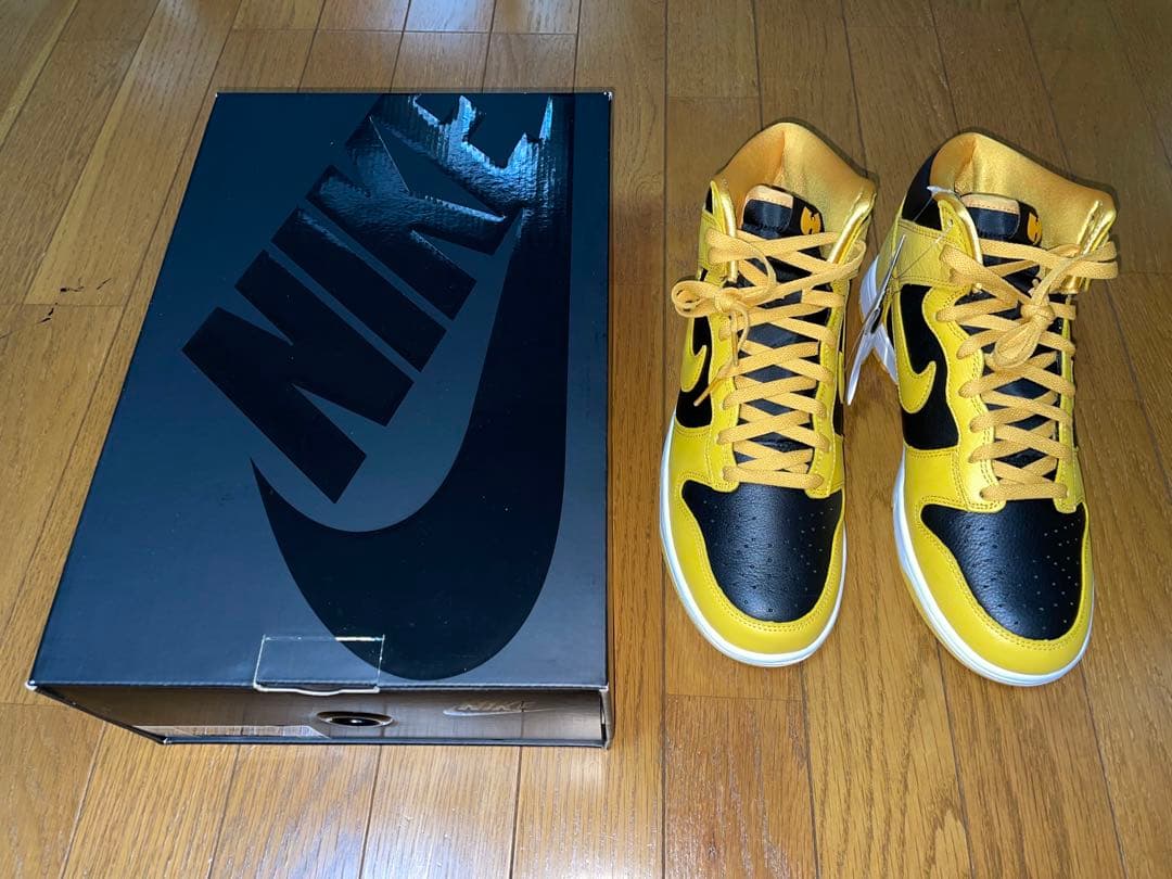 靴 Wu-Tang Clan Nike Dunk High Retro PRM