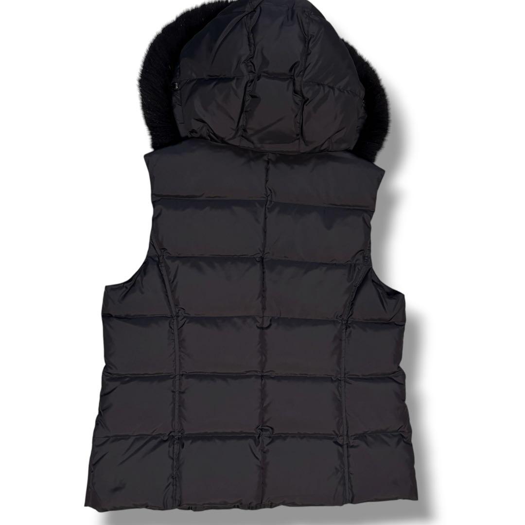 美品✨BURBERRY LONDON バーバリーロンドン　ダウンベスト ブラック