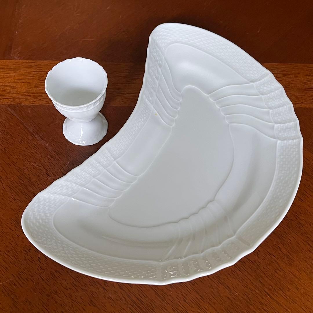 【美品】リチャードジノリ★ベッキオホワイト★モーニングセット