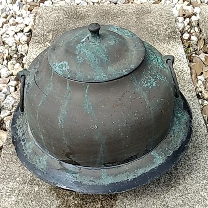 アンティーク 茶釜