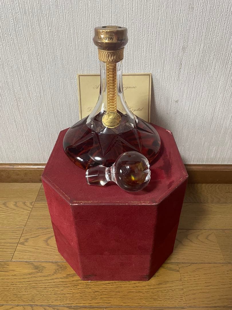 【未開栓】A.Hardy Cognac ハーディ コニャック ブランデーBOX付