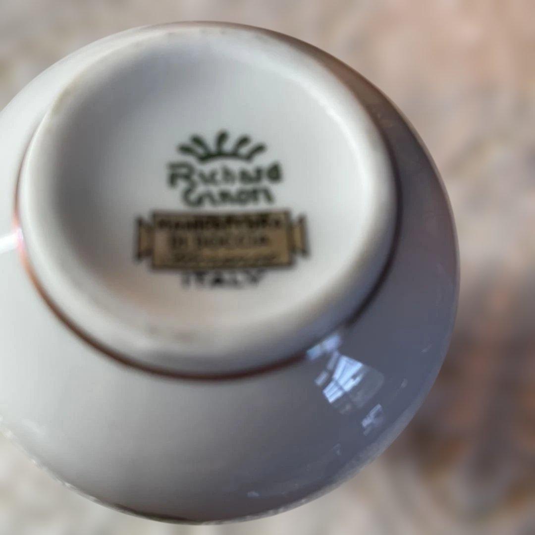 ジノリ フルーツ装飾の陶磁器ティーセット他二点