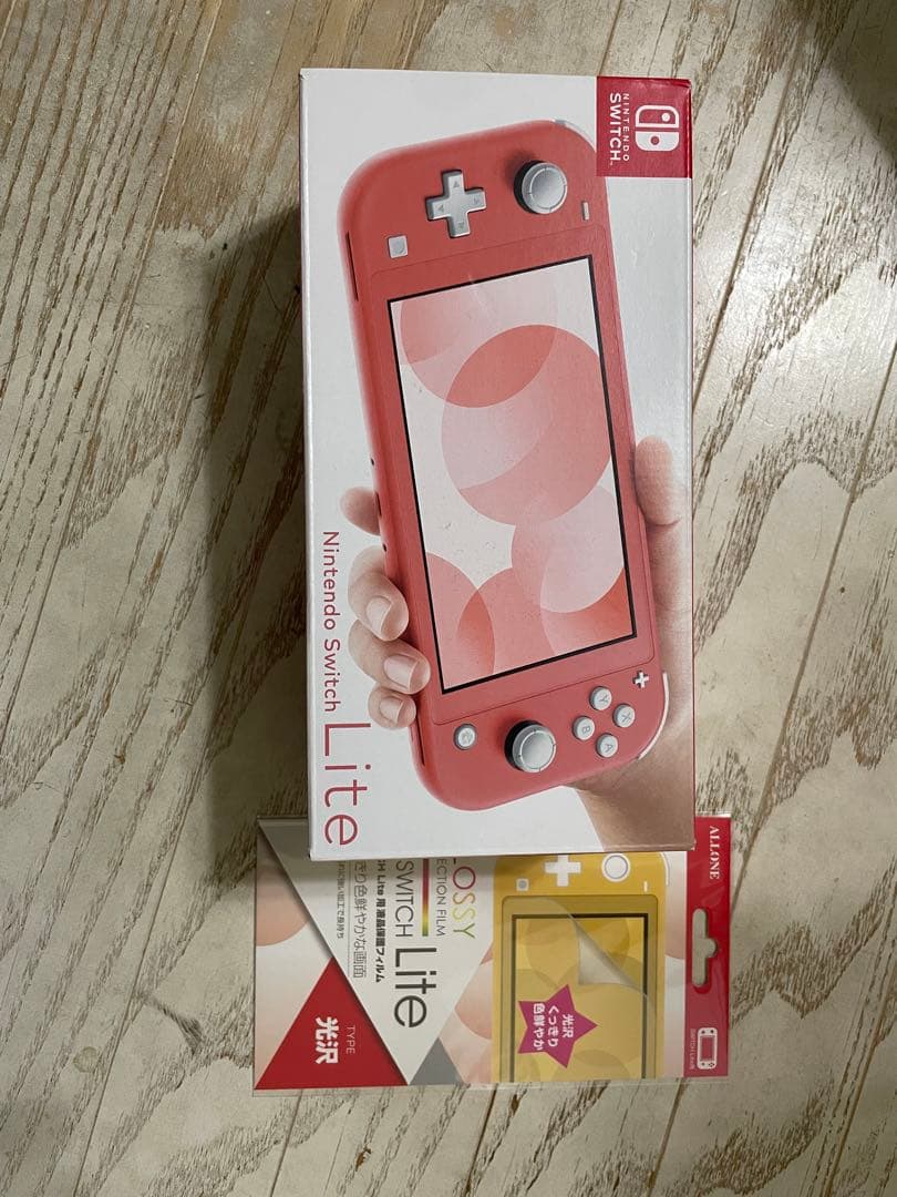 緊急値下⭐︎新品Nintendo Switch Lite ピンク + 保護フィルム