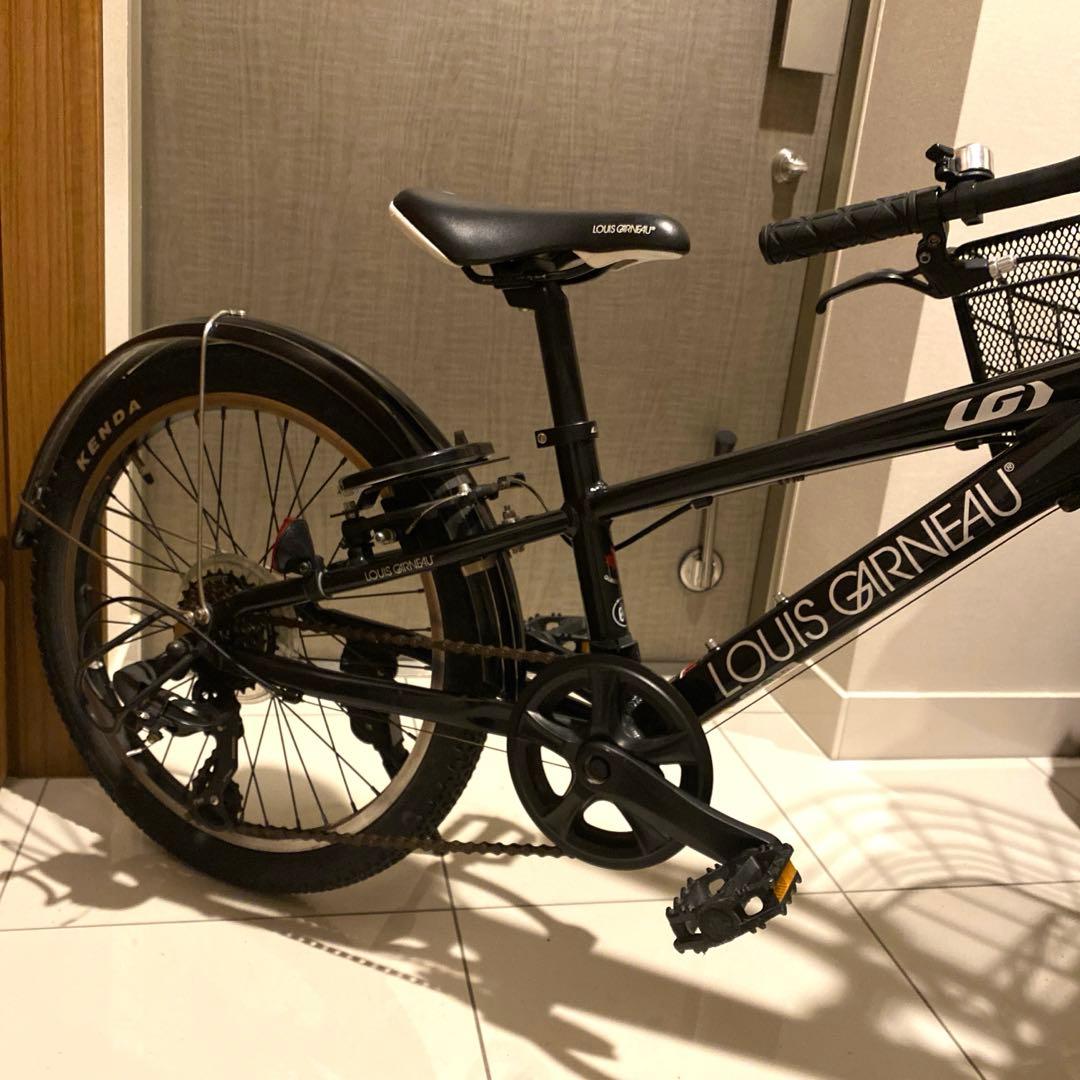 【送料込・匿名配送】ルイガノ J20 20インチ　前カゴ、泥除け、鍵付き