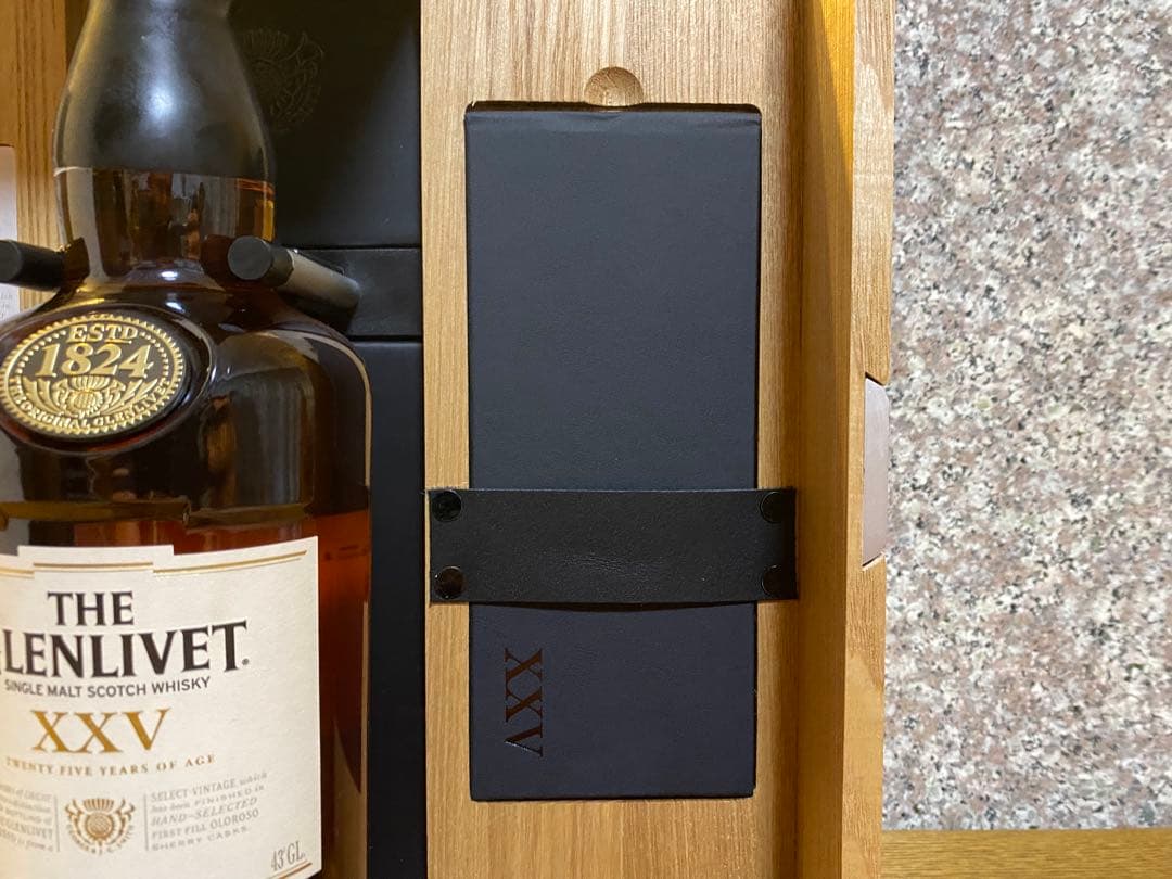 THE GLENLIVET グレンリベット25年 XXV 43％