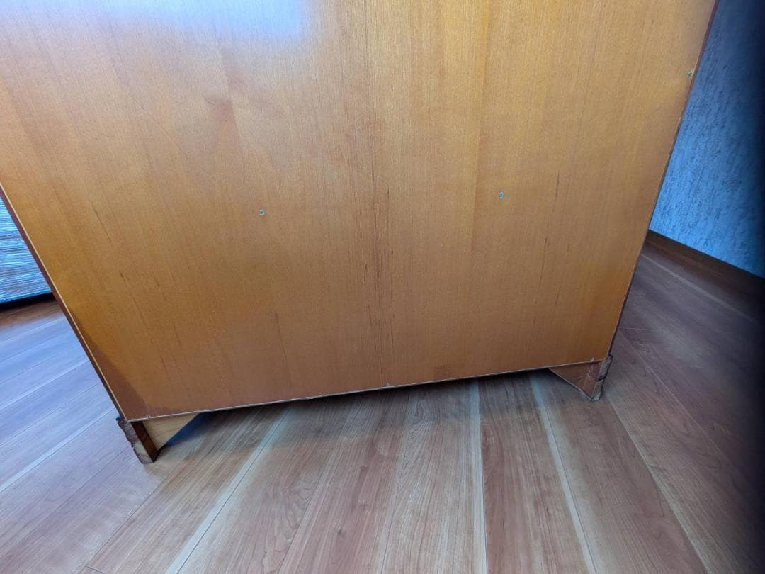 【高級】イギリス家具　アンティーク　食器棚　本棚　キャビネット