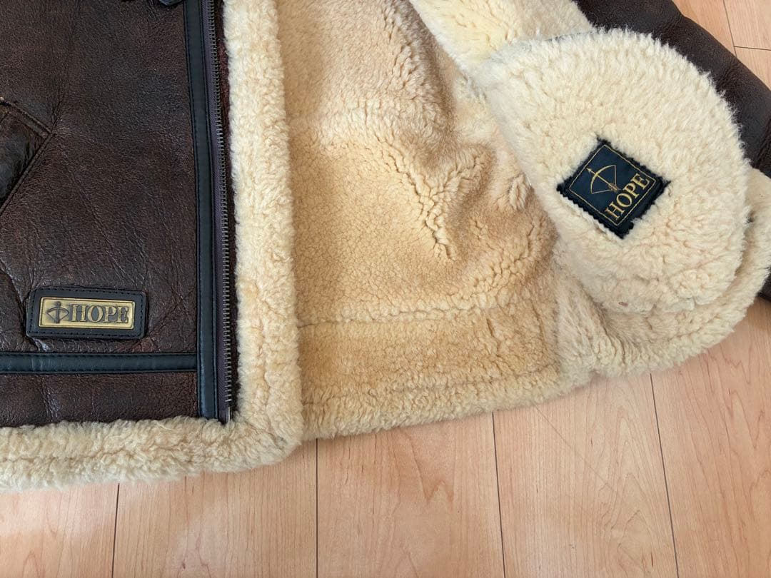 ムートン HOPE フライトジャケットB-3