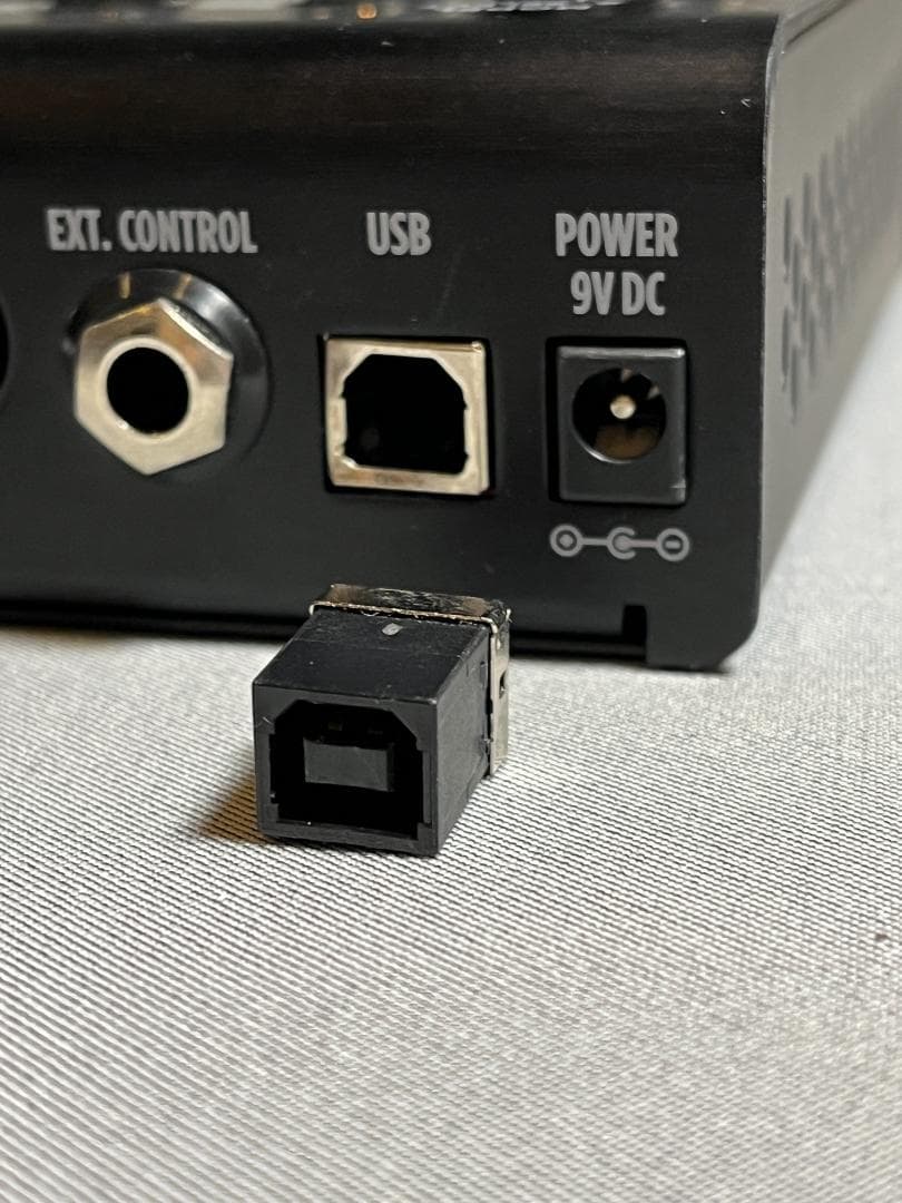 USBポート破損 ☆ TONEX Pedal ユーザー登録可