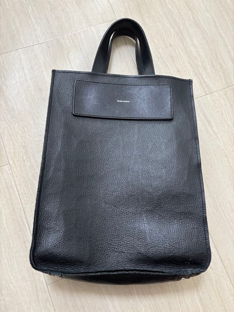 エンダースキーマ　リバーシブル　トートバッグ　ラージ